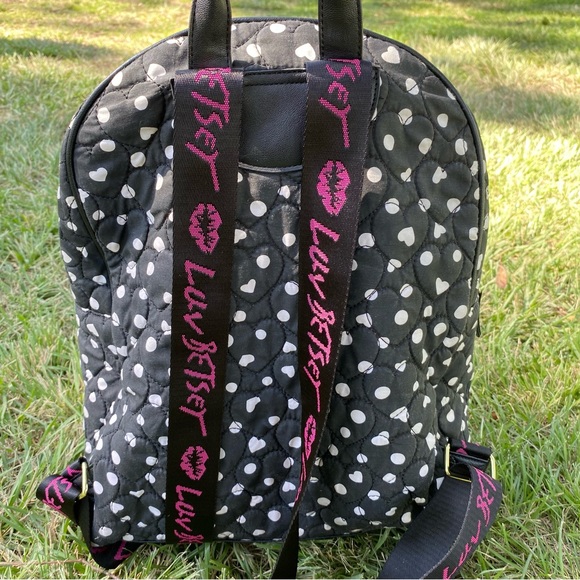Betsy Johnson Polka dot Backpack - Picture 3 of 10